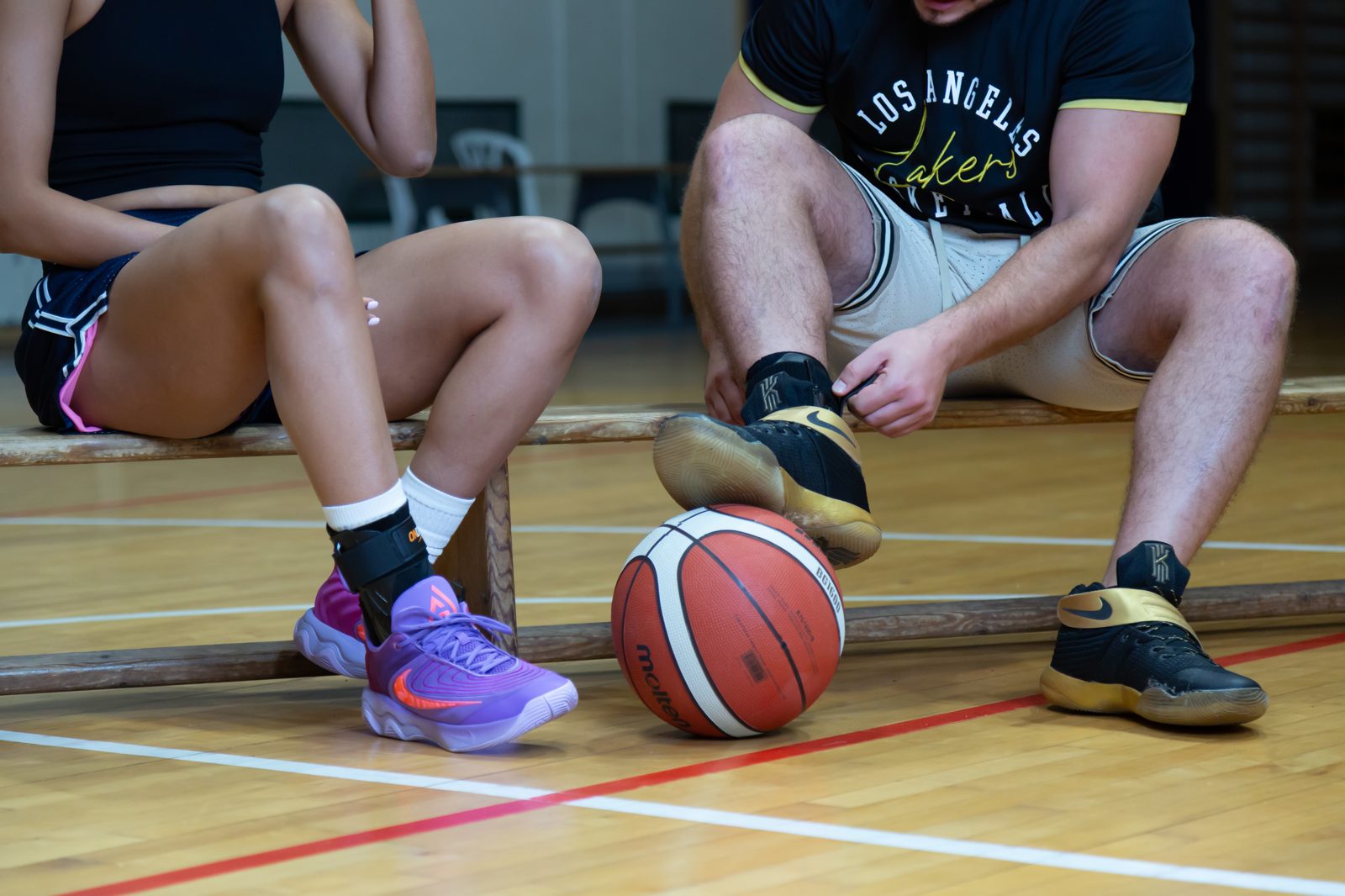 ONDRIVE athletes on the court